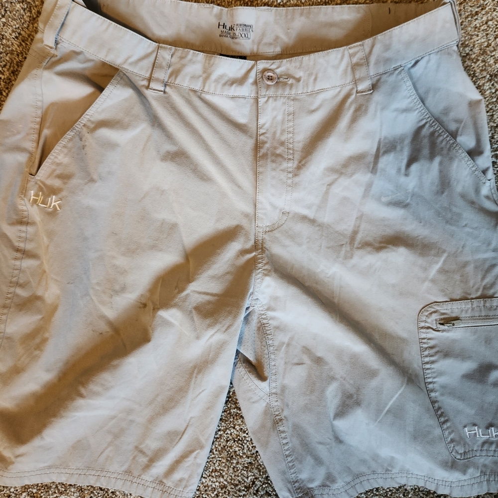 Used Huk fishing shorts